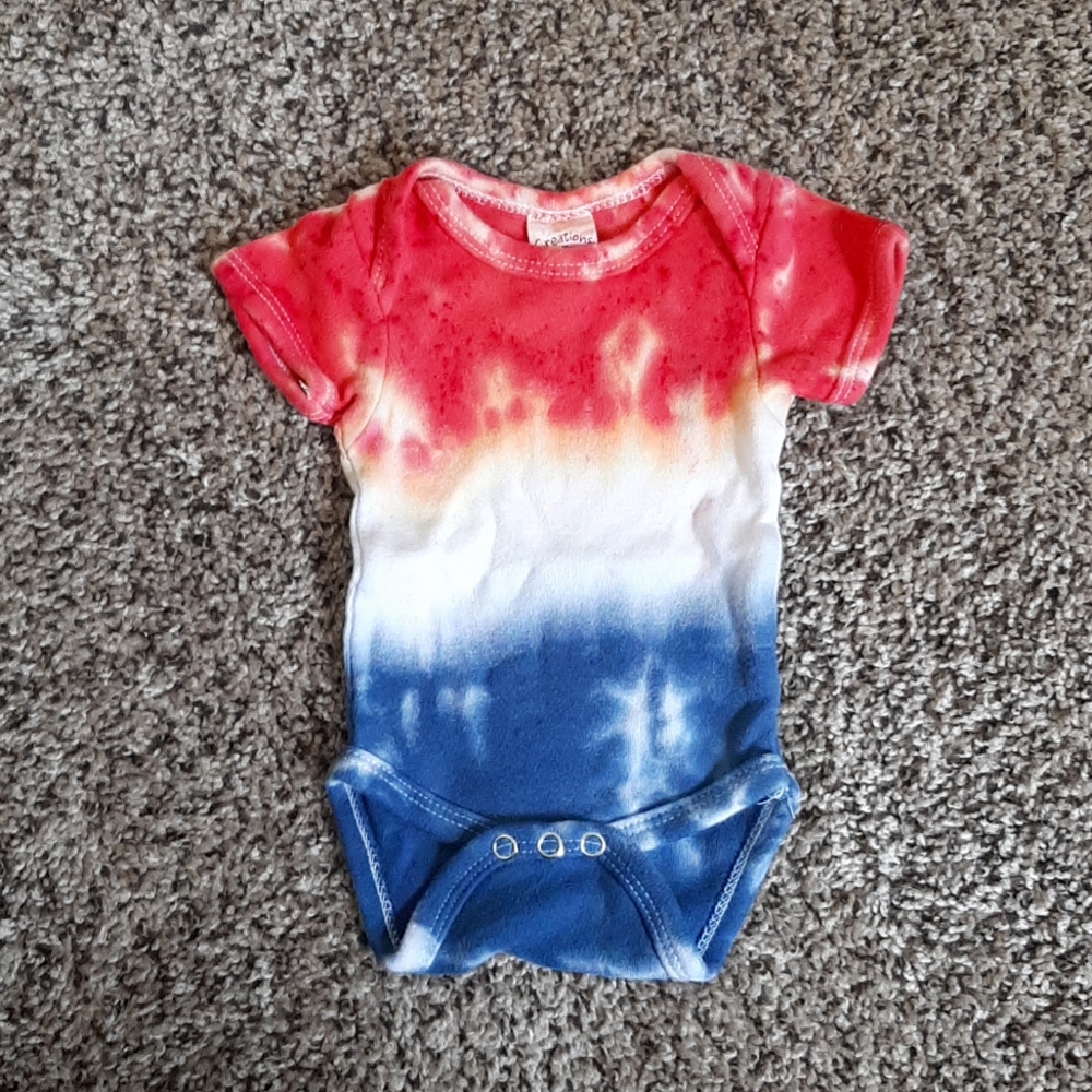 NB Creations of Grace Tie Dye Unisex Onesie
